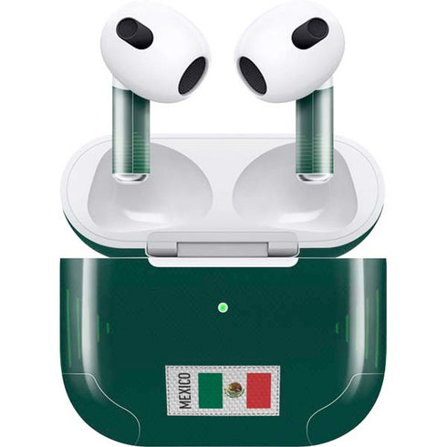 Mexico Soccer Flag Apple AirPods (3rd Gen 2021) Skin